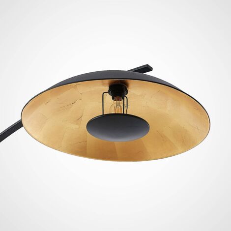 Qazqa mayelle - Lampada da terra Moderno - 1 luce - 30 cm - Nero - Moderno - Soggiorno I Camera da letto I Sala da Pranzo I Cucina