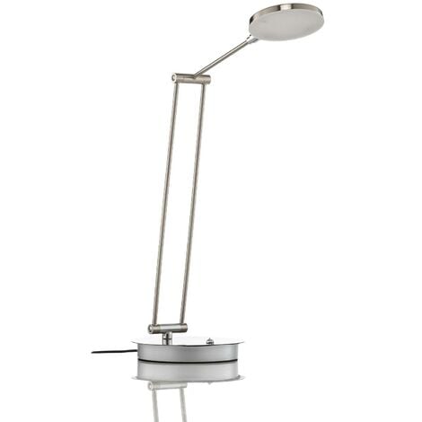 Lindby Janea LED, lampada da tavolo ricaricabile, grigio-blu