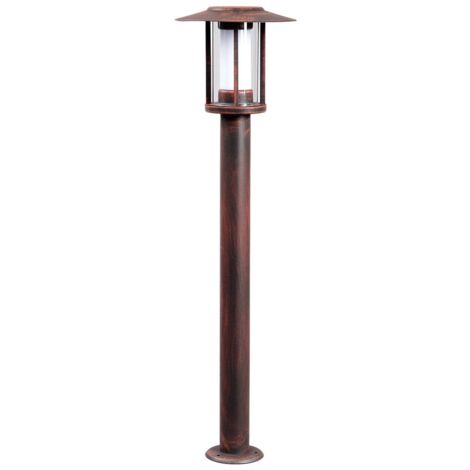 Lindby LED 'Pavlos' in Marrone da Acciaio Inox