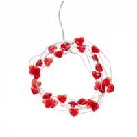 Lindby LED 'Titciana' in Rosso da Plastica