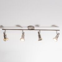 PERENZ Lampada per parete e soffitto 1 faretto orientabile LED 5W 400Lm 3000K Metallo verniciato Bianco Misure LxHxP 12x21x5 cm PERENZ Lampada per parete e soffitto 1 faretto orientabile LED 5W 400Lm 3000K Metallo verniciato Bianco Misure LxHxP 12x21x5 cm