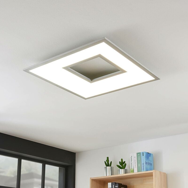 LED Lámpara de techo 'Durun' (Moderno) en Blanco hecho de Plástico e.o. para Cocina (1 llama,) de LAMPENWELT | lámpara LED, plafón LED, lámpara de techo