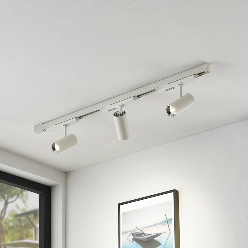 LED Foco para sistema de riel 'Vedro' (Moderno) en Blanco hecho de Aluminio e.o. para Pasillos de Arcchio | repisa de ventana lámparas de mesa