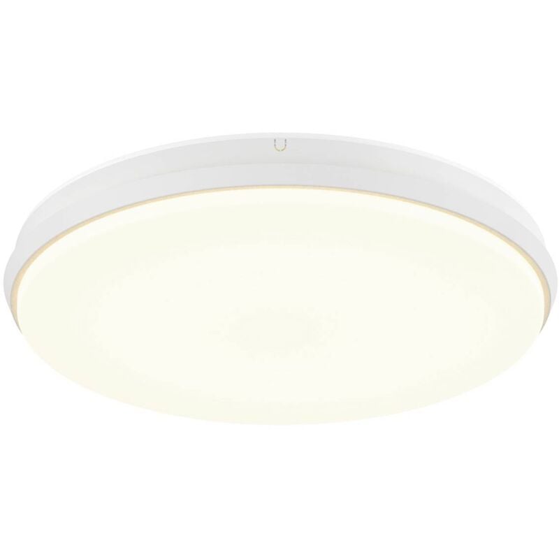 LED Lámpara de techo 'Brady' (Moderno) en Blanco hecho de Plástico e.o. para Cuarto de baño (1 llama,) de Arcchio | lámpara LED, plafón LED, lámpara de techo