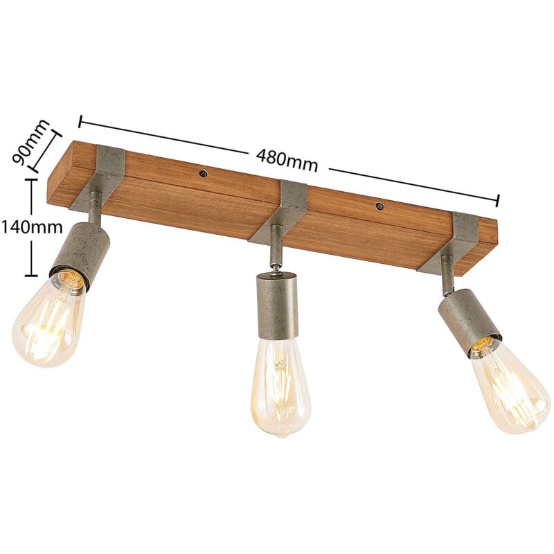 Lampara led 20W alta potencia cálido - LUMIKON