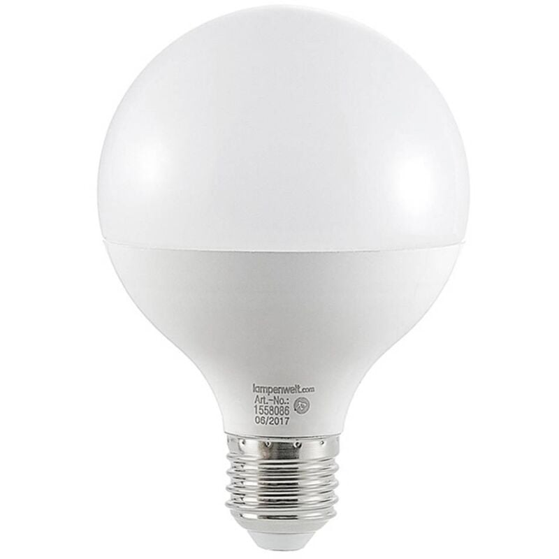 LED E27 bombilla 'E27 12W LED Globelampe easydim' hecho de Plástico (E27) de LAMPENWELT | bombilla bombillas LED lámpara fluorescente