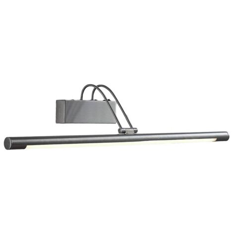 Lindby Lámpara de pared LED 'Mailine' en Gris Metal