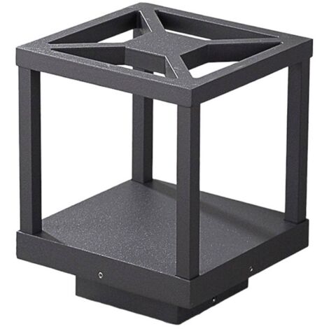 Lucande Lámpara LED para exterior 'Lealan' en Negro de Aluminio (1/5)