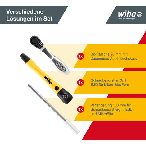 Wiha Micro-bitset 7000 SK65 ESD (39971