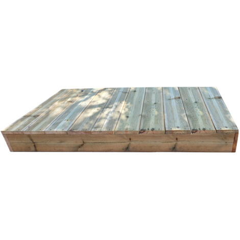 Marche d'escalier modulable 10 planches L-80cm H-17cm – Compatible avec jardins et espaces confinés – Personnalisable selon vos besoins