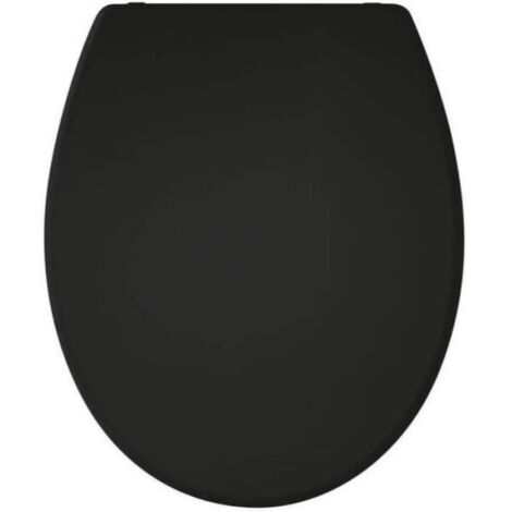 Abattant wc presto thermodur noir déclipsable soft close (1/2)