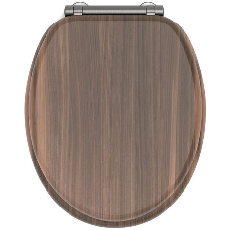 Abattant wc mdf walnut soft close (1/6)