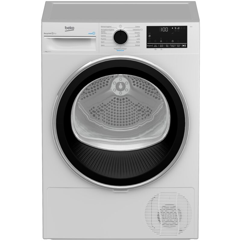 Asciugatrice 8kg Beko bt383sb Pompa Di Calore