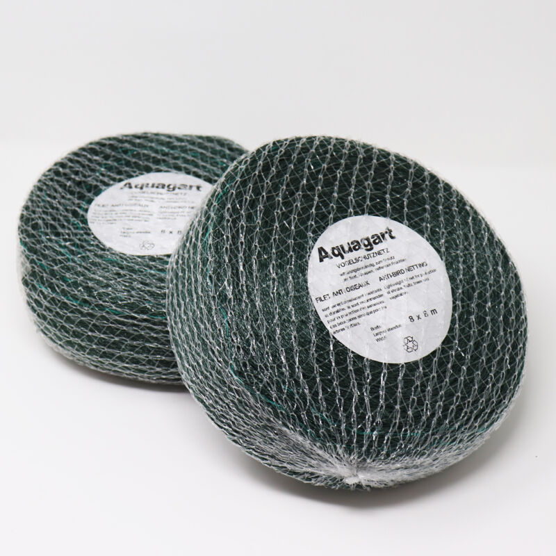 Rete Antivolatili Per Alberi Da Frutto E Ortaggi – 8x8 Metri, Maglia 10x10 Mm, Verde, Resistente Ai Raggi UV
