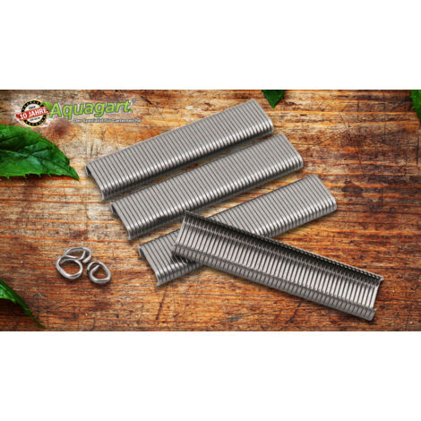 1000 Anelli Omega Per Recinzione - Zincati, Per Cavi E Fili - Foto 8