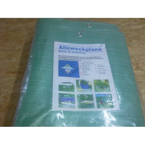 ECD Germany Telone In Tessuto Con Occhielli 1,5x6m 9m² 180g / M² Grigio - Foto 3