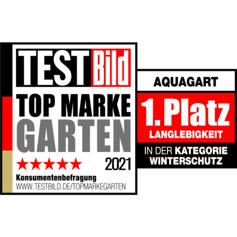 Telo Protettivo Antigelo Invernale Aquagart 10m X 1,6m - Tessuto Non Tessuto 80g/m&sup2; Bianco