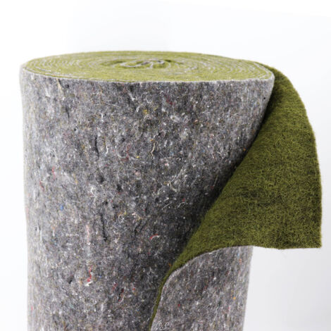 Tappetino Per Bordi Laghetto 10m X 1m Verde - Protezione Per Telo Laghetto Da Giardino - Foto 13