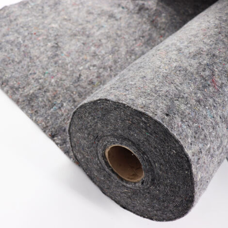 Protezione Telo Stagno Tessuto Non Tessuto Per Laghetto 26m² - Protezione Sottolago 500g/m², Grigio Protezione Laghetto - Foto 3