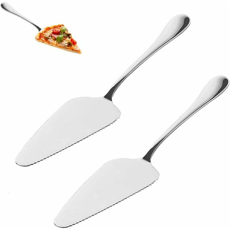 Steel Cake Server, 2 Pieces Stainless Steel Cake Slicer, Cake Spatula and  Pie Server Stainless Steel, Cake Slicer, Cake Knife Cake Server, for  Cutting Cooking Dining Wedding Parties : Amazon.co.uk: Home &