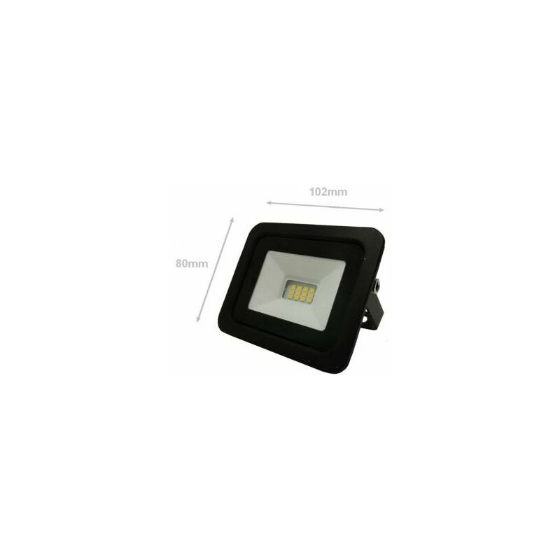 Outdoor LED Floodlight 10W IP65 BLACK Neutral White 4200k 5500k
