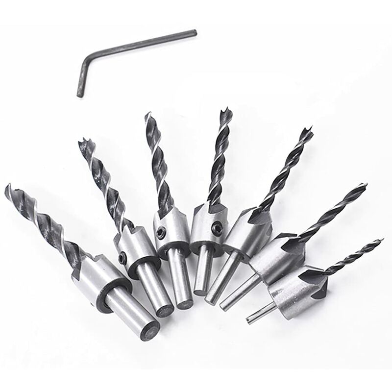 Countersink drill bit set for online wood