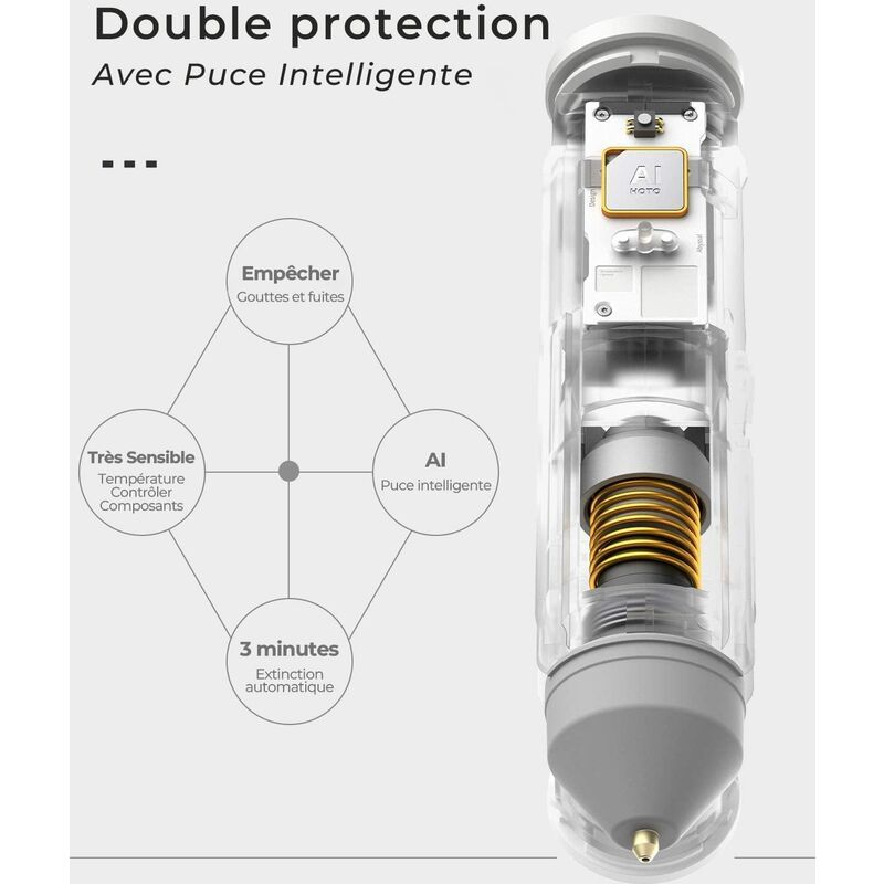 DIY Universal Packaging For Home With 10pcs 7mm Glue Sticks USB Recharge  Lithium Electric Wireless 40W Hot Glue Gun