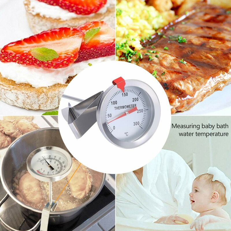 Hanging High Temperature Resistant Household Oven Thermometer Stainless  Steel Accurate Temperature Measurement Cake Baking Tool - AliExpress