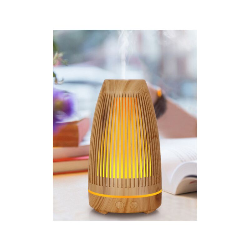 SEVEYEE 400mL Essential Oil Diffuser & Humidifier - Large Room, 24hr Run Time, 7 Color Lights, Auto Shut-Off