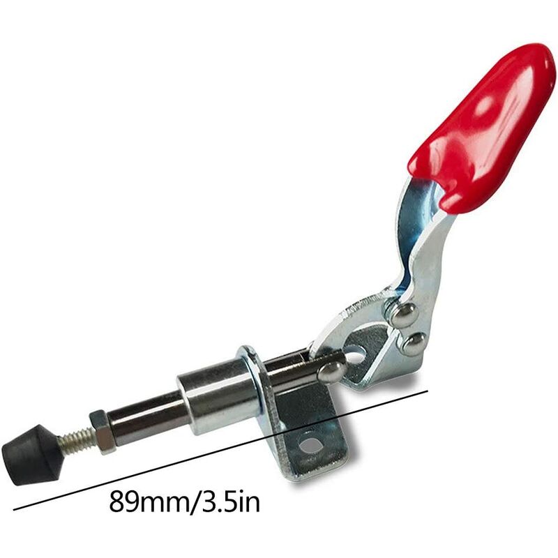 2/4pcs Horizontal Toggle Clamp Quick-Release Toggle Clamps Pressure Pliers  GH-201A Manual Fix Clip Tools Woodworking Accessories