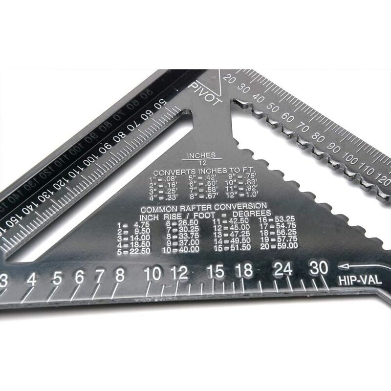 Woodworking Square Protractor Aluminum Alloy Miter... – Grandado
