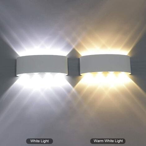 Moderne LED Plafonnier Étanche En Aluminium Applique Murale Rondelle Lumière Intérieur Extérieur Couloir Couloir Couloir 8w Blanc