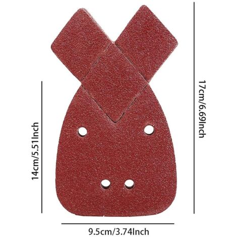 41-Piece Triangular Sanding Kit For Oscillating Multi-Tools - Fits Ryobi, Ridgid, Skil & More 4 thumbnail image