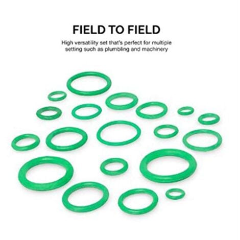 O-Rings Kit 530 Sizes O-Ring Sealing Rubber Seals Assortment, Hydraulic Air Conditioning Sealing Rings for Car Household Appliances, Bearing, Pump