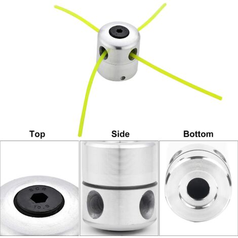 Universal Brush Cutter Head Aluminum Lines Trimmer Head Double Line ...