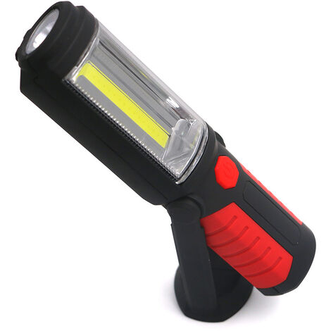 HSXMN Red Light Flashlight- Dual LED Flashlight With Memory- 2 Color 3...