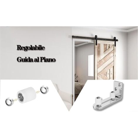 Adjustable Floor Guide Wall/Door Lower Guide for Sliding Wooden Door ...