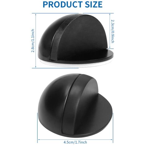 Door Stopper, Door Stops, 6 Pieces Adhesive Door Stopper, Adhesive Door