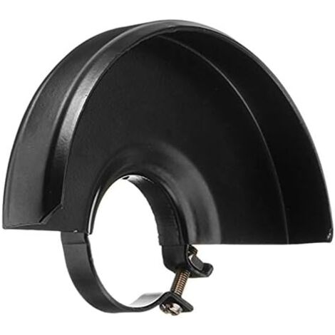 Black metal wheel guard for 125 mm angle grinder