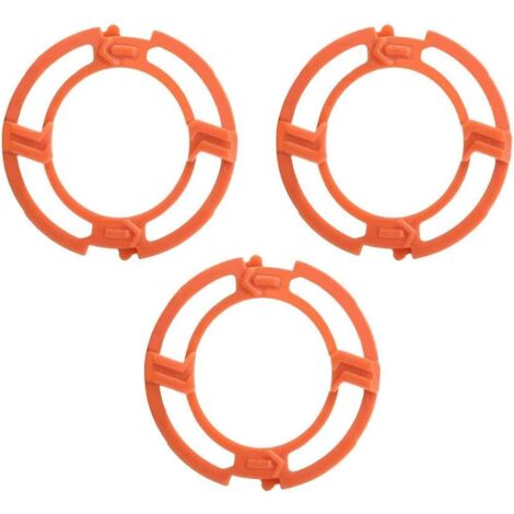 3pcs Orange Blade Retaining Rings Retaining Plate Holder For Philips Norelco Series 7000 9000 RQ12 Models (1/5)