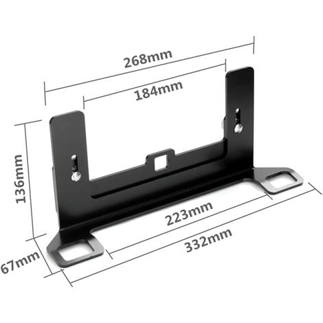 ISOFIX Universal Car Seat Mount with Universal Steel Screws, Car Seat Mounting Kit