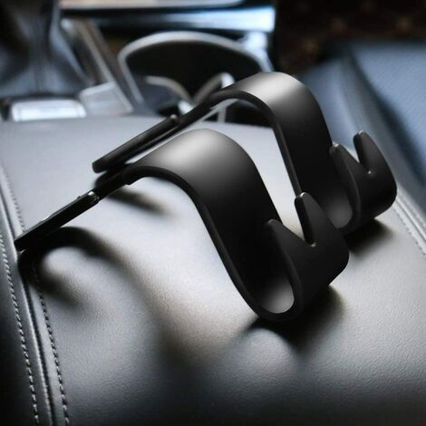 Ortarco 4 Pack Headrest Hooks for Car, Purses and Bags Hanger Organizer for  Handbag Coat