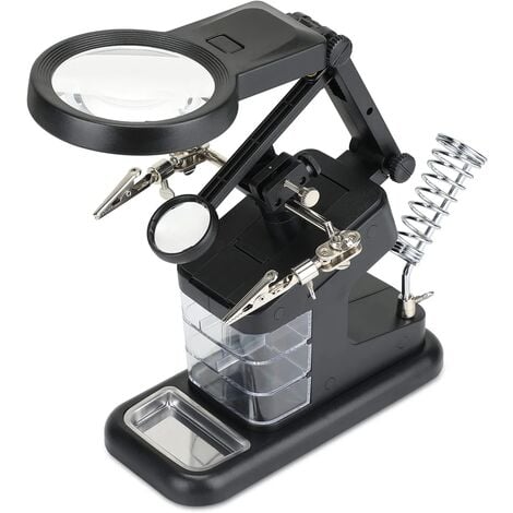 Soldering Iron Stand Magnifier