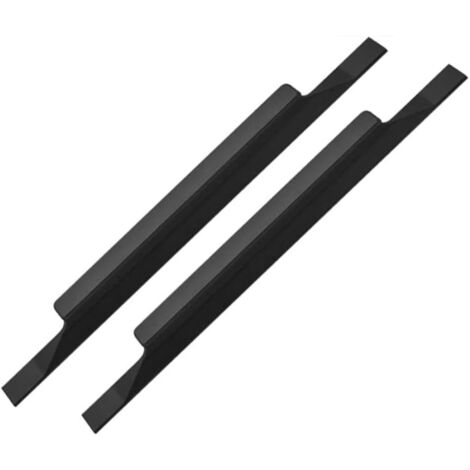 2x European Aluminum Alloy Handles Kitchen Cabinet Pulls Wardrobe Pull Handles Overall Length 180mm, Hole Distance 96mm (1/5)