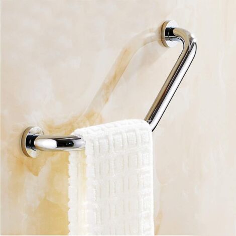 304 stainless steel bathroom handrail shower handrail bathtub handrail elderly bathroom handrail,Bathtubs handle 45cm Wall-mounted grab bar Bar Wall-mounted towel holder Elderly