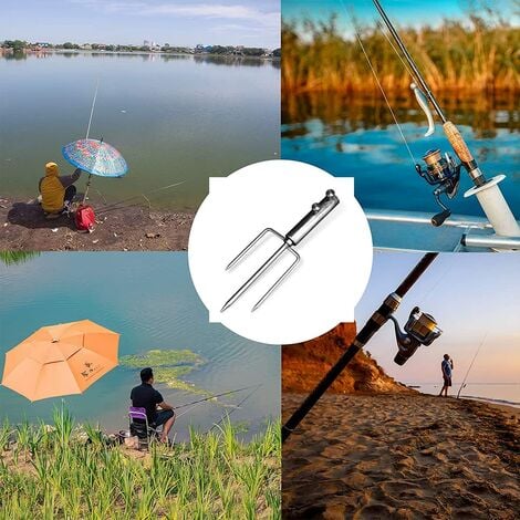 2 Pieces Fishing Chair Umbrella Holder Fixing Tools Universal
