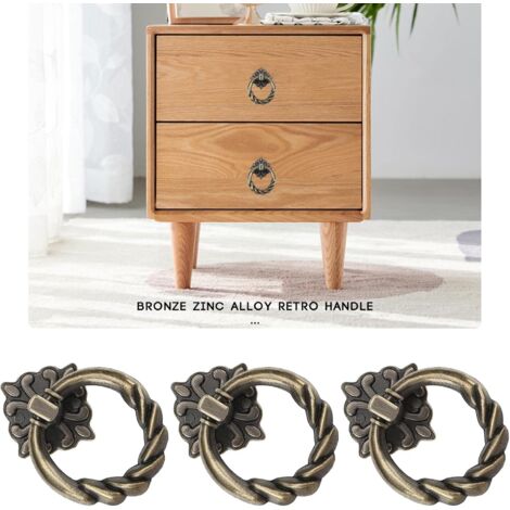 15 Pieces Door Handles Door Drawer Knob Pull Handle Bronze Cabinet Handle for Kitchen Furniture Cabinet Drawer Door