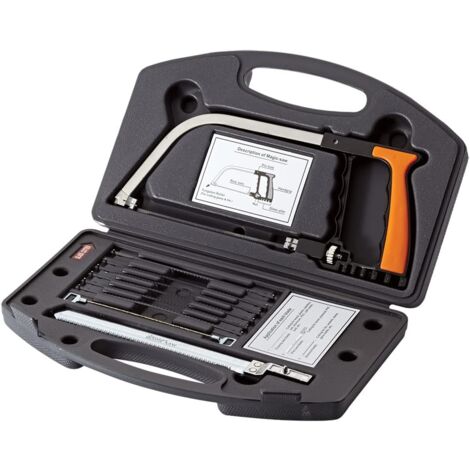 Aougo – 15-in-1 magic universal hand saw kit – 15 tools including hacksaw, pruning saw, and glass cutter – for wood, PVC, and glass cutting (1/5)