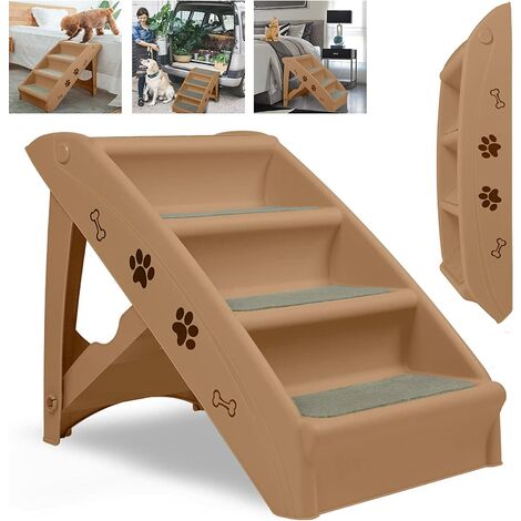 Rampe Pliable Pour Chien Voiture/SUV - Aluminium, 157x43 Cm, Charge 110 Kg, Antidérapante, Portable 6,5 Kg