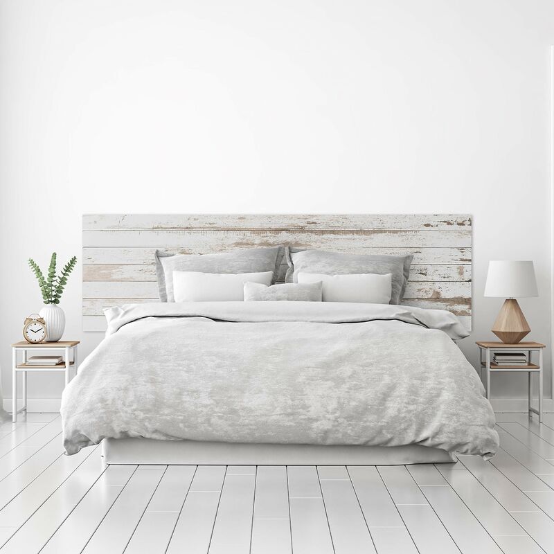 Cabecero Cama PVC Decorativo Económico Textura Madera Vieja Varias Medidas (150cm x 60cm)